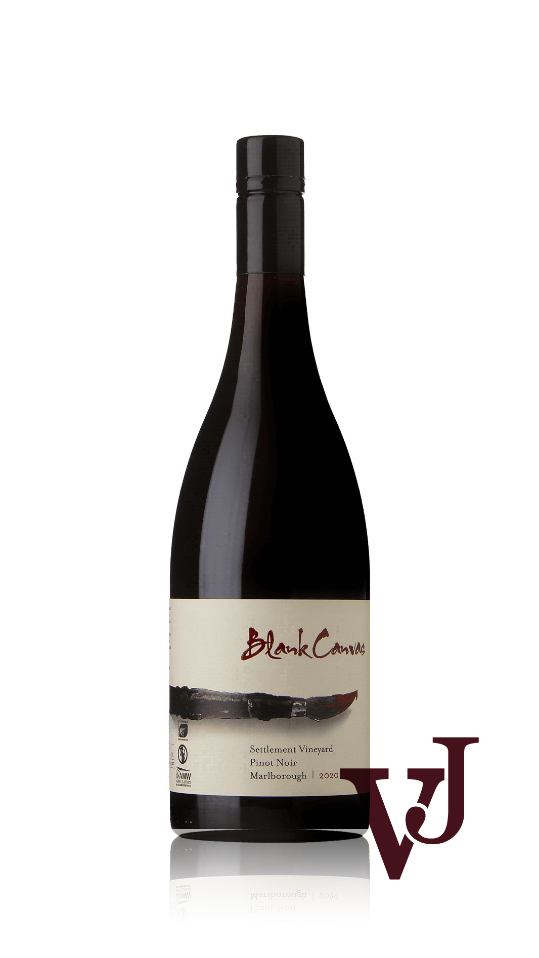 Rött Vin - Blank Canvas Pinot Noir Settlement Vineyard 2020 artikel nummer 9466101 från producenten Blank Canvas Wines Limited från området Nya Zeeland
