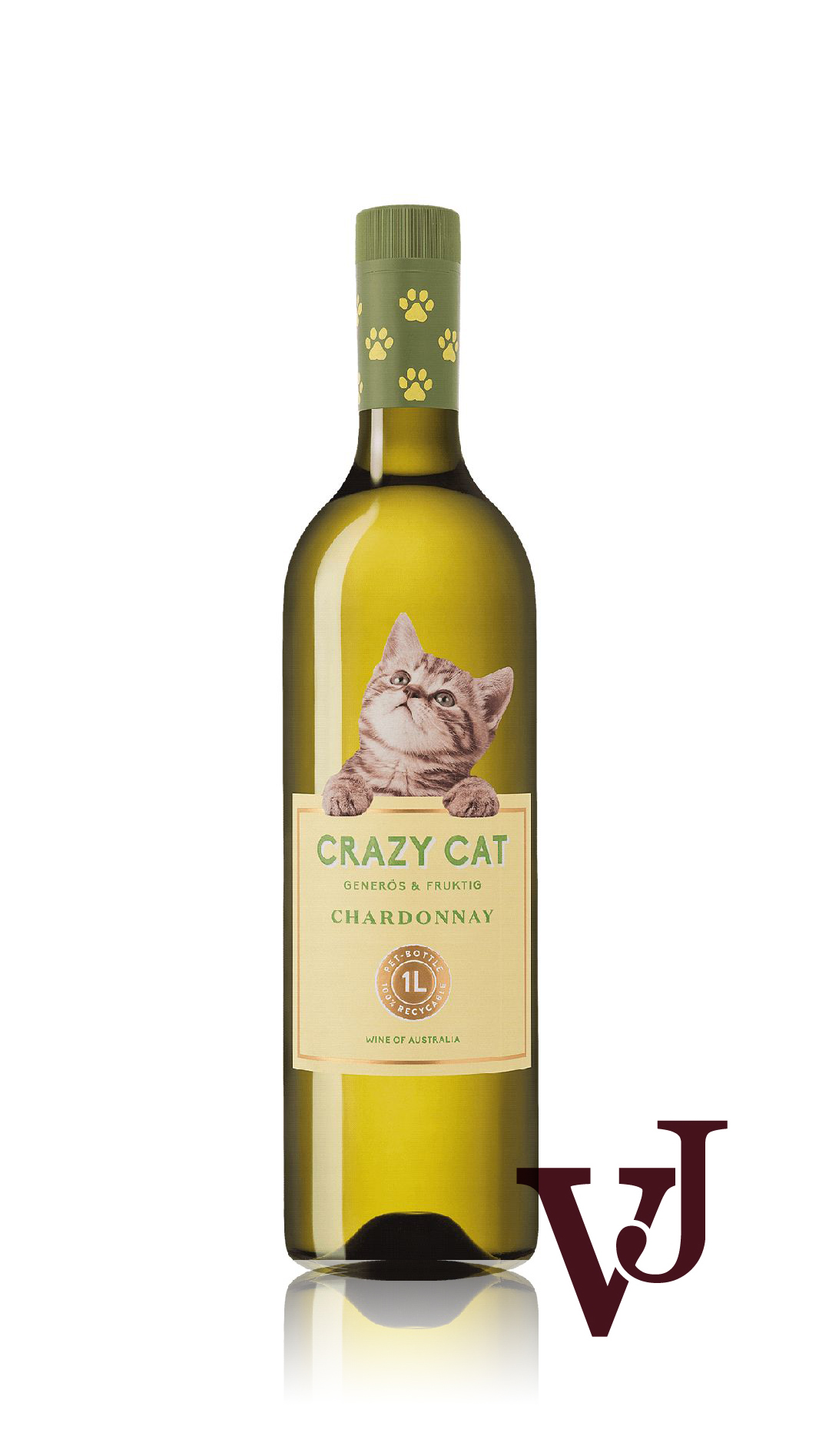 Vitt Vin - Crazy Cat Chardonnay 2023 artikel nummer 219021 från producenten Icon Wines från området Australien.