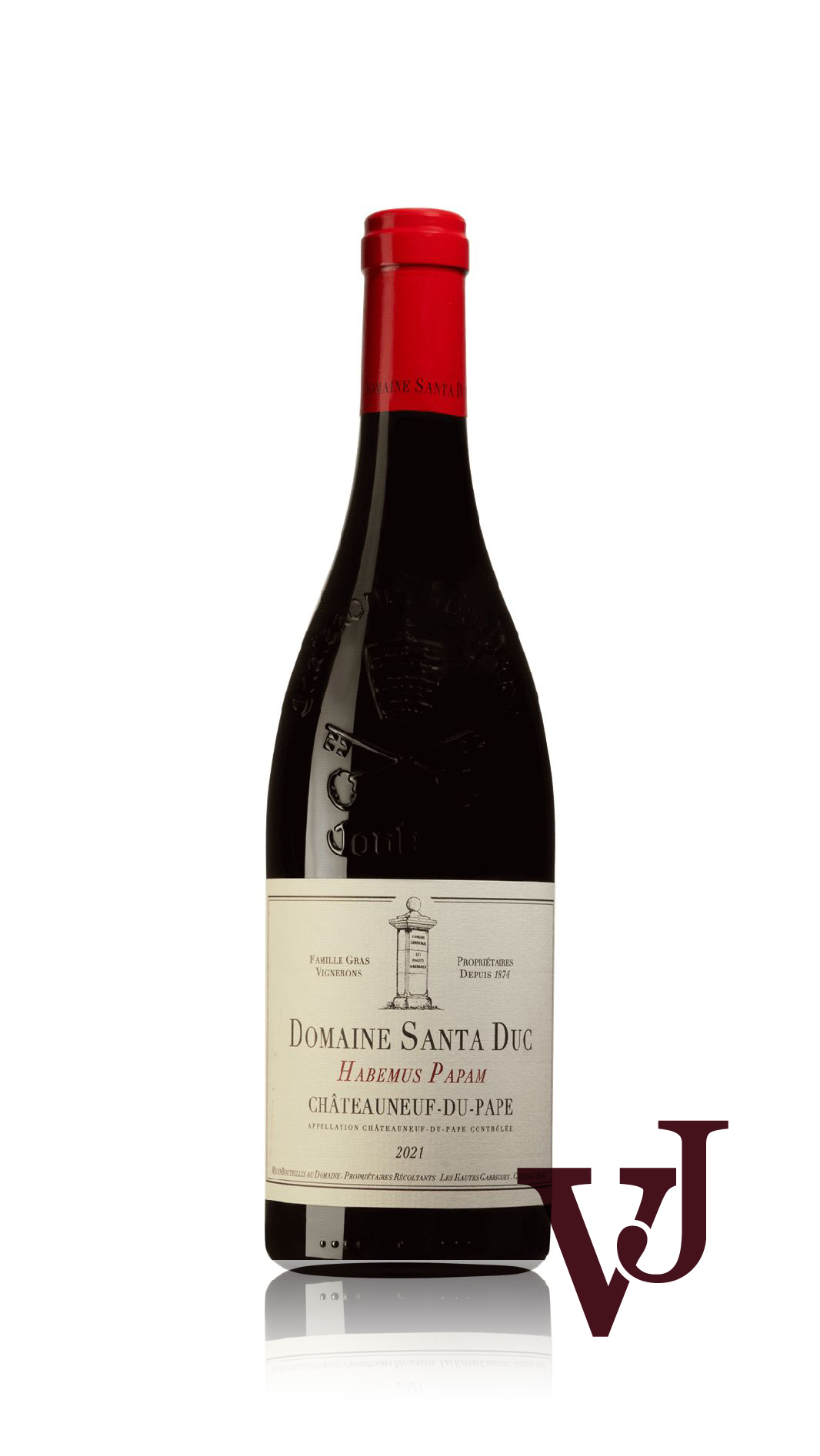 Rött Vin - Domaine Santa Duc Habemus Papam 2021 artikel nummer 9442901 från producenten Domaine Santa Duc från området Frankrike