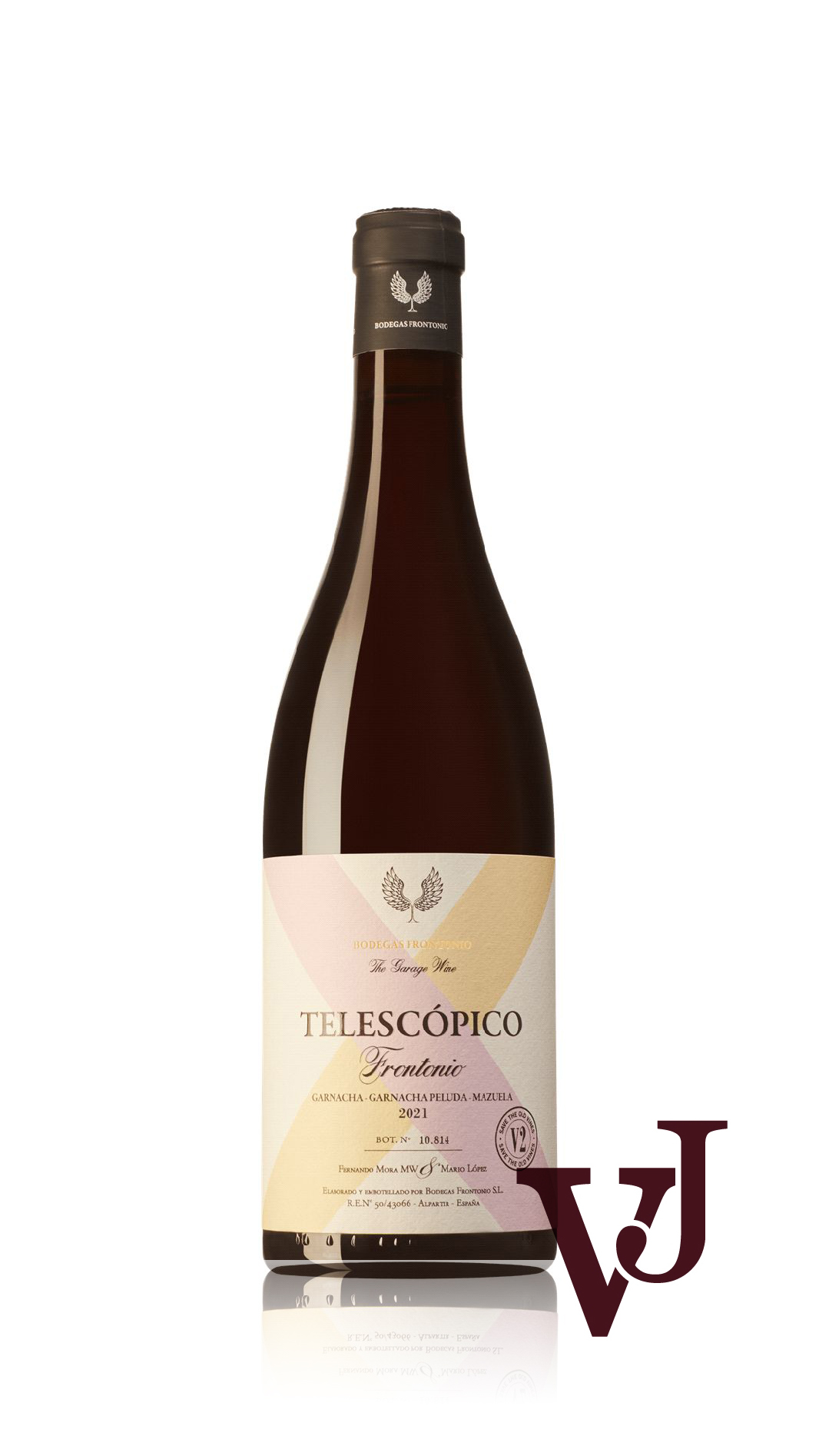 Rött Vin - Frontonio Telescópico 2021 artikel nummer 9212901 från producenten Bodegas Frontonio från området Spanien
