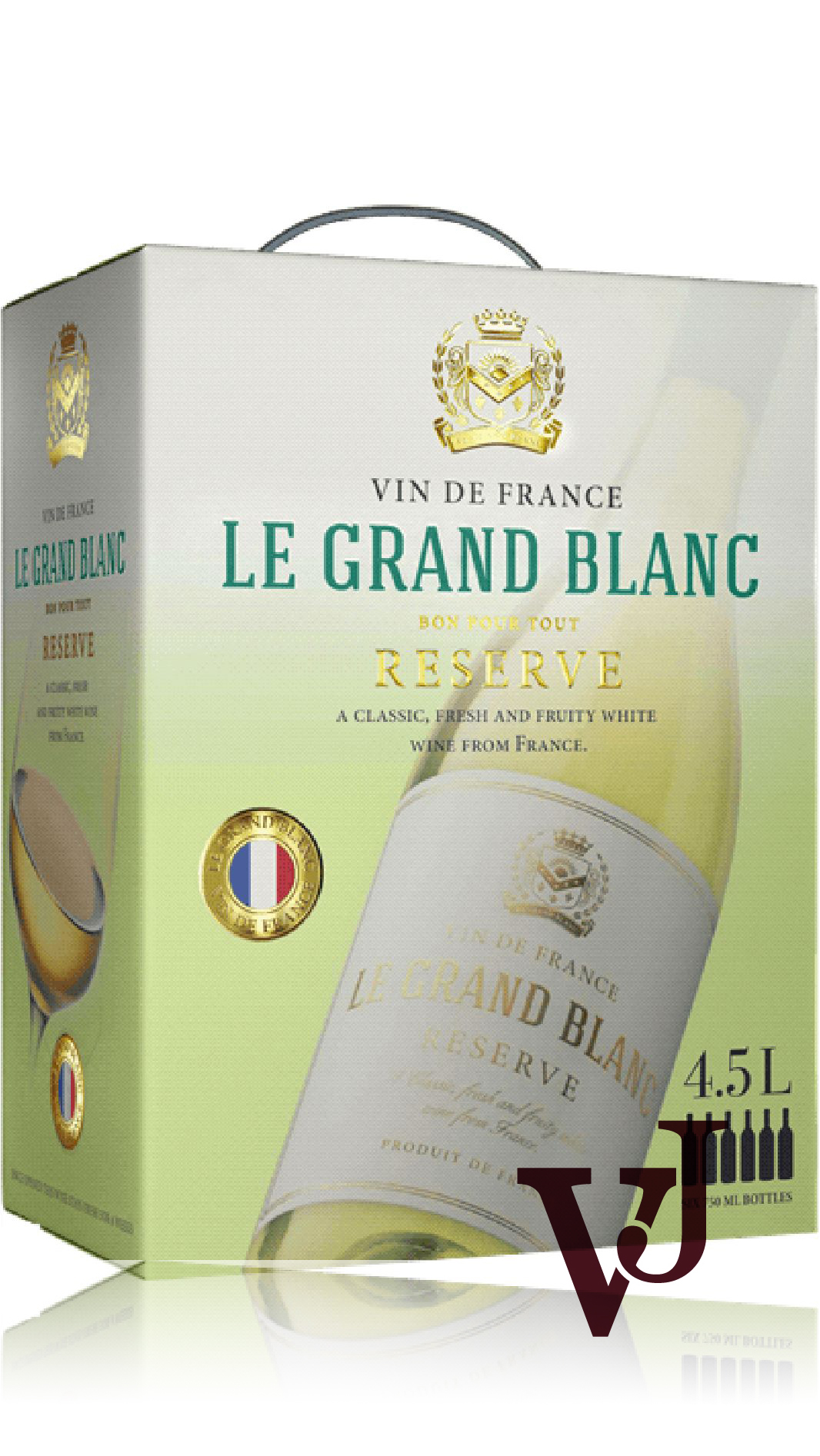 Vitt Vin - Le Grand Blanc artikel nummer 702651 från producenten Iconic Wines från området Frankrike.