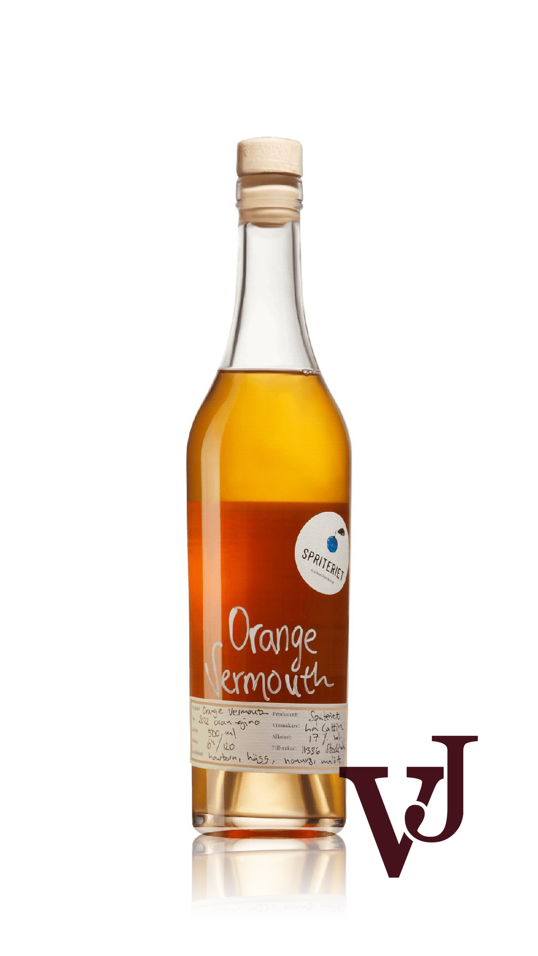 Övrigt Vin - Spriteriet Orange Vermouth artikel nummer 3050202 från producenten Spriteriet från området Sverige.