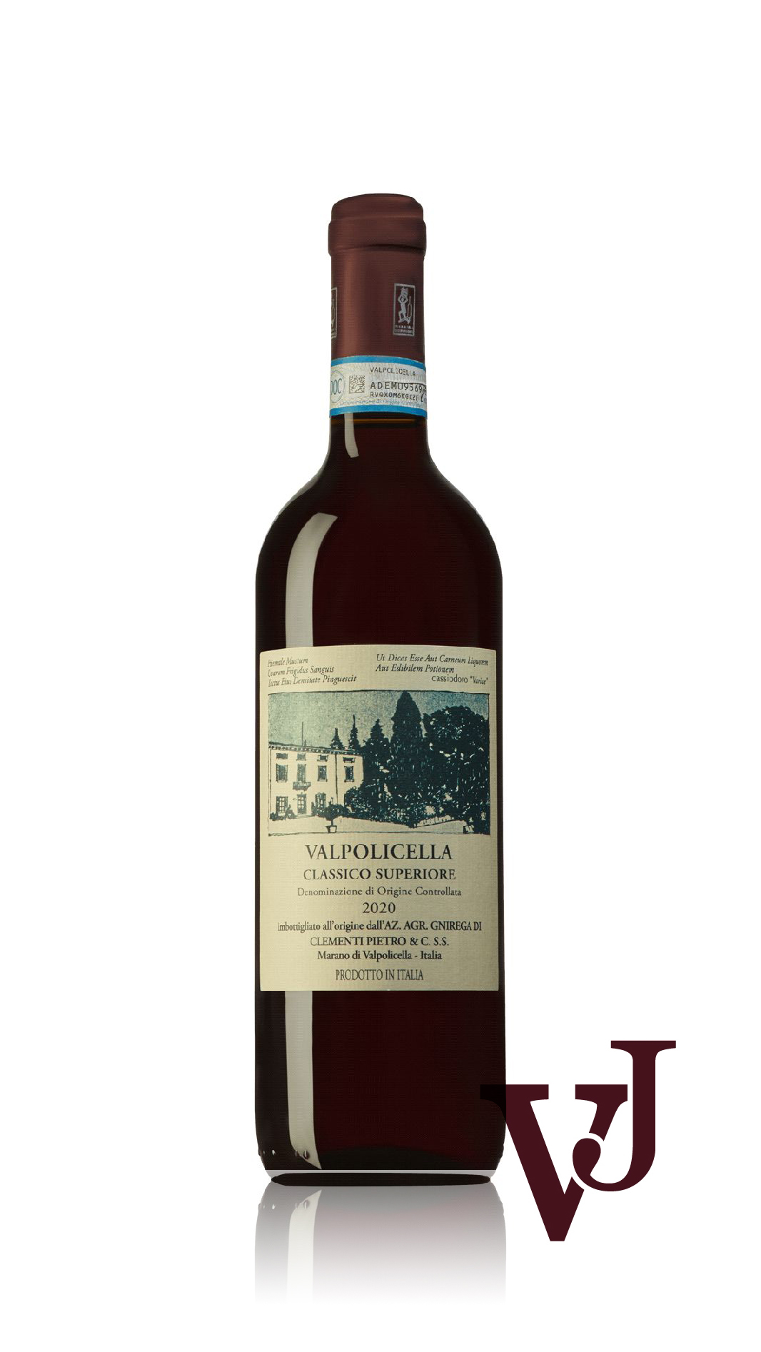 Rött Vin - Valpolicella Classico Superiore Vini Pietro Clementi 2020 artikel nummer 9472201 från producenten Vini Pietro Clementi från området Italien
